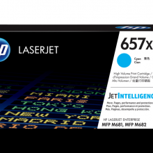 惠普HP LaserJet 657X 高印量青色原装硒鼓